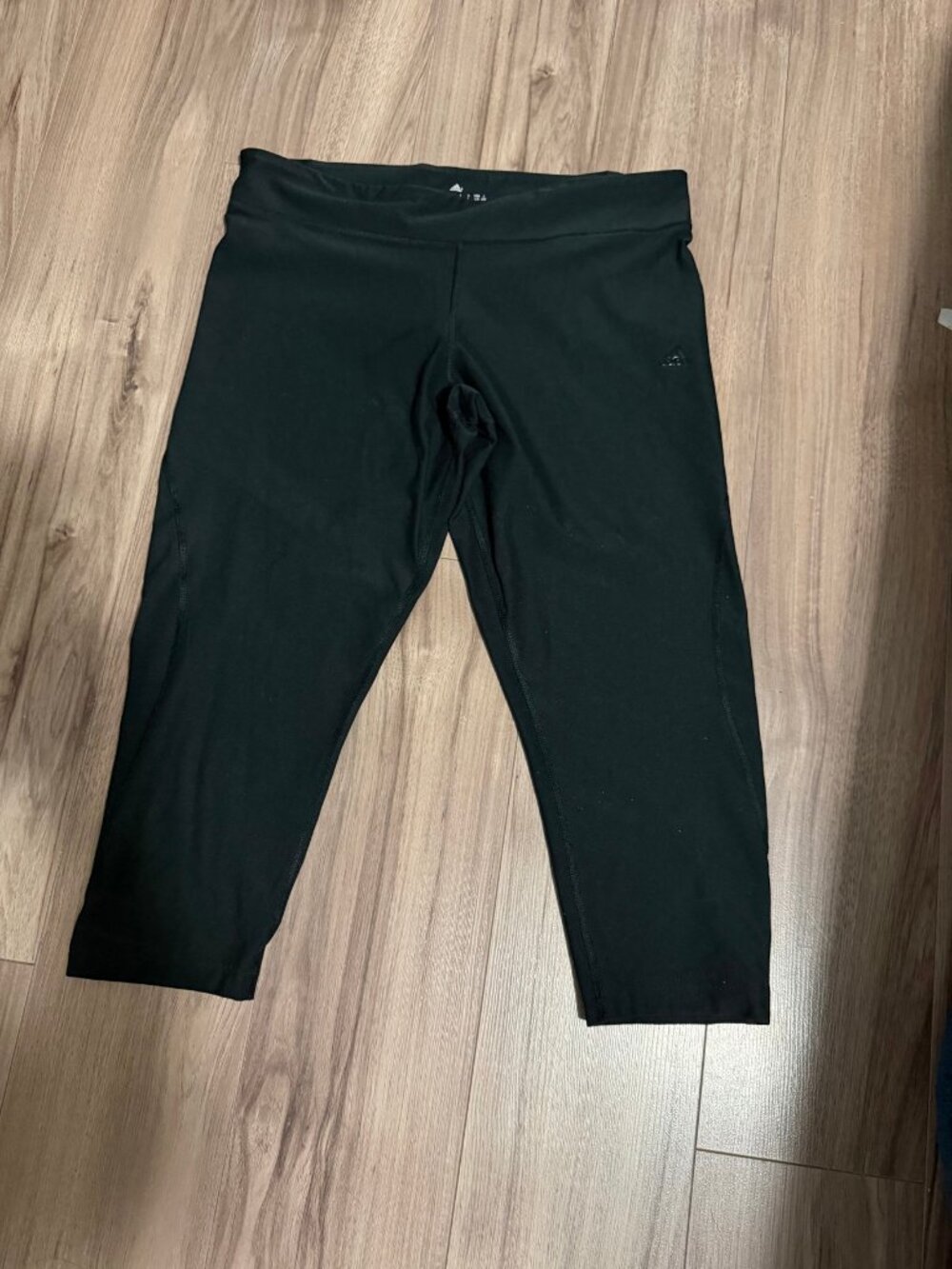 Adidas Climalite Black Leggings – Size L, Like New
